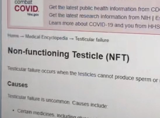 COVID. Get the latest public nealth information from CDi gow Get the latest research information from NIH (ват more about COVID-19 and you from HHS Hone Medica! Encyclopedia Testicular failure Non-fun