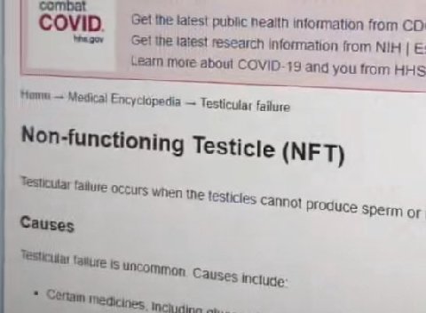 COVID. Get the latest public nealth information from CDi gow Get the latest research information from NIH (ват more about COVID-19 and you from HHS Hone Medica! Encyclopedia Testicular failure Non-fun