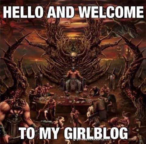 HELLO AND WELCOME TO MY GIRLBLOG