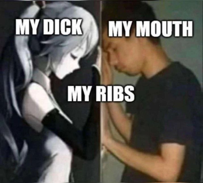 MY DICK MY MOUTH RIBS