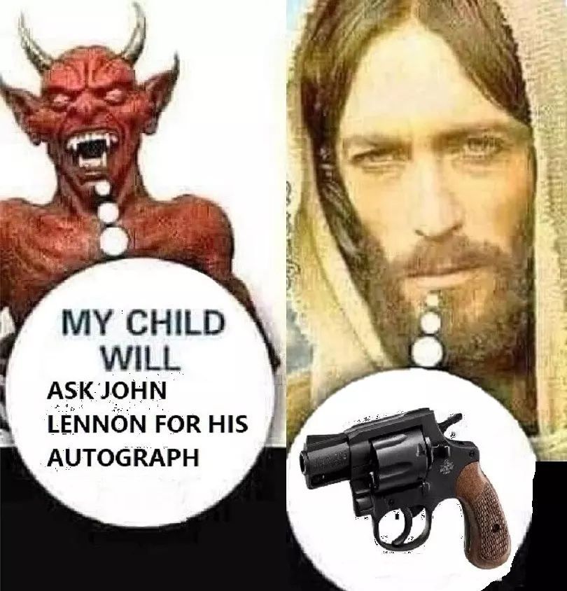 MY CHILD у WILL ASK JOHN LENNON FOR HIS AUTOGRAPH