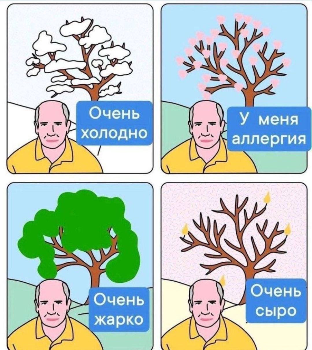 Очень У меня холодно аллергия У AN Очень Очень сыро жарко