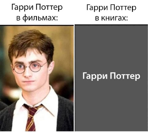 Гарри Поттер Гарри Поттер в фильмах: в книгах: Гарри Поттер