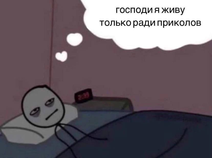 господи я живу только ради приколов