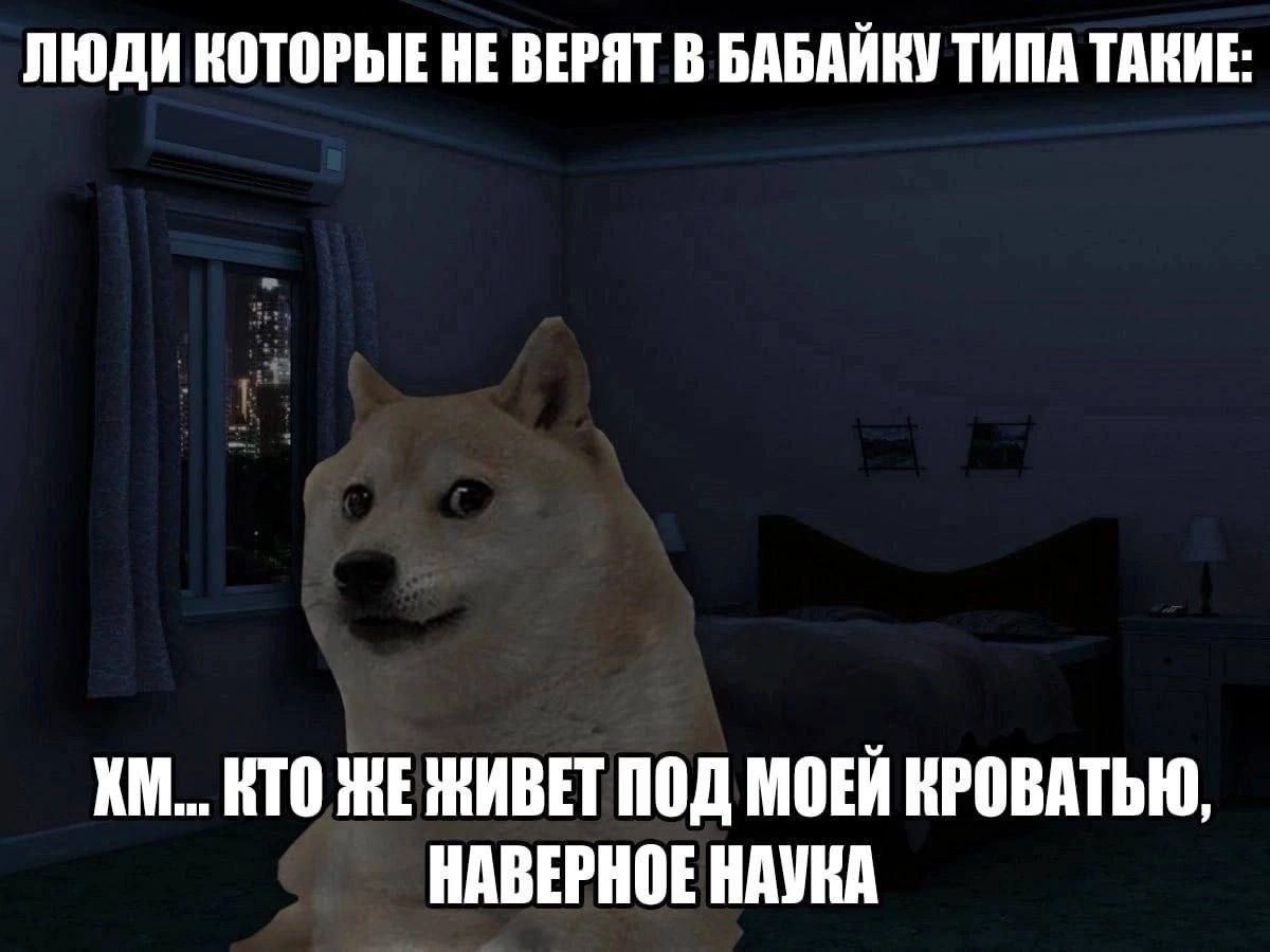 ЛЮДИ КОТОРЫЕ НЕ ВЕРЯТ В БАБАЙКУ ТИПА ТАКИЕ: КТО ЖЕ ЖИВЕТ ПОД МОЕЙ КРОВАТЬЮ, НАВЕРНОЕ НАУНА