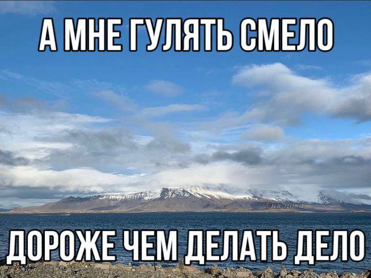 А МНЕ ГУЛЯТЬ СМЕЛО 2 ДОРОЖЕ ЧЕМ ДЕЛАТЬ ДЕЛО