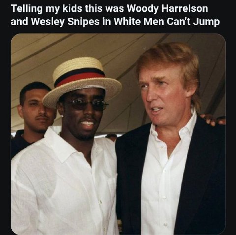 Telling my kids this was Woody Harrelson and Wesley Snipes in White Men Can't Jump