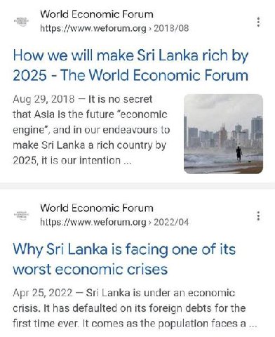 World Economic Forum https://www.weforum.org 2018/08 How we will make Sri Lanka rich 2025 The World Economic Forum Aug 29, 2018 It is no secret that Asia is the future “economic engine”, and in our en