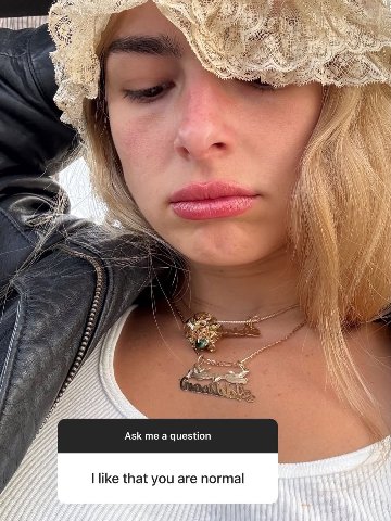 Ask a question like that you are normal