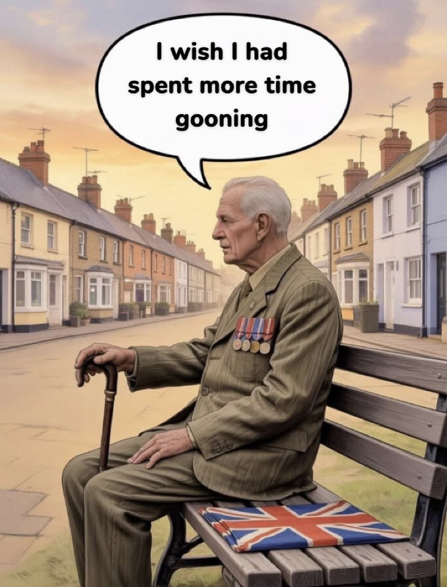 wish had spent more time gooning