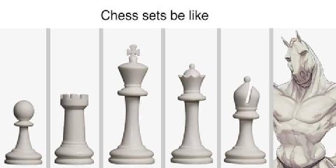 Chess sets be like