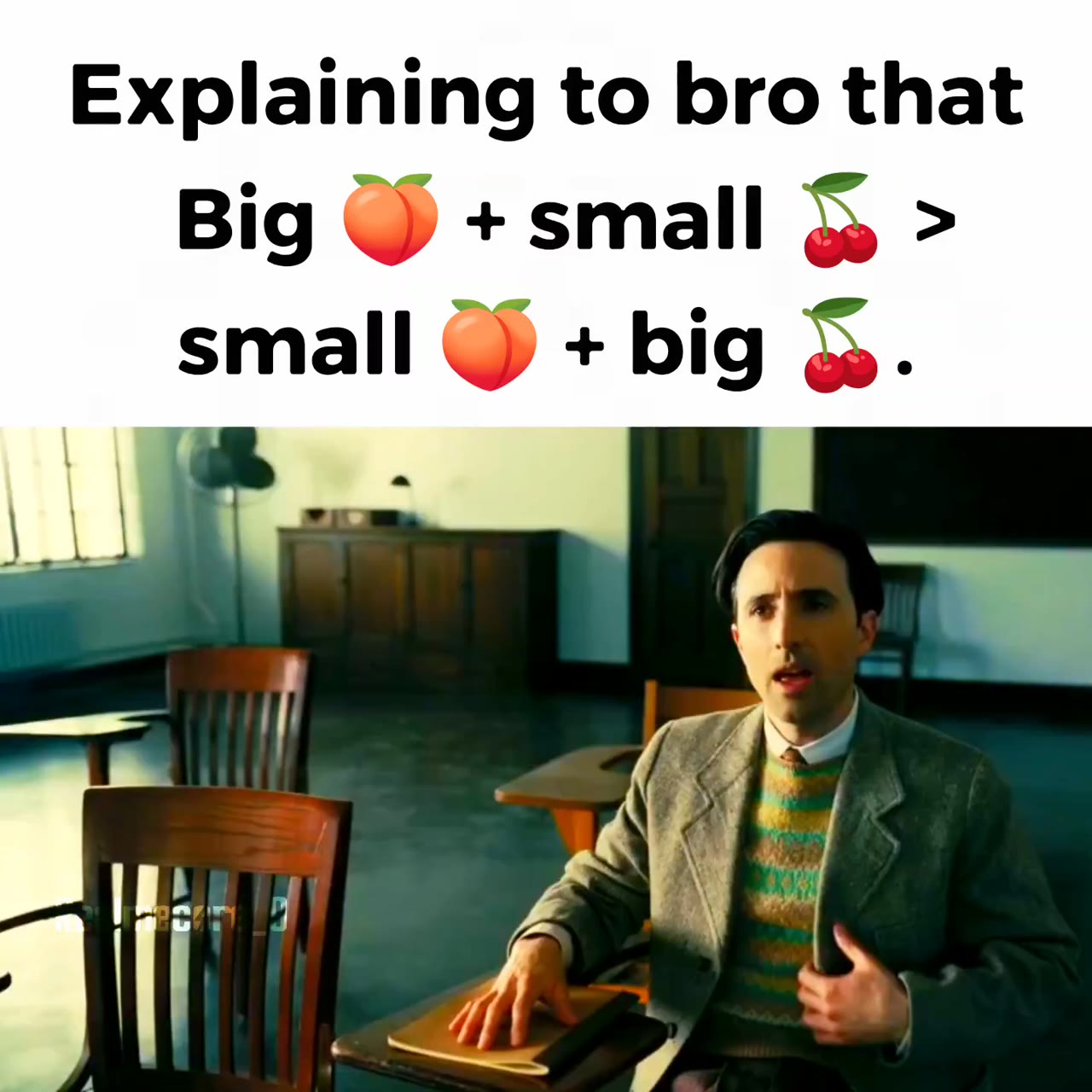Explaining to bro that Big О small О big 5.