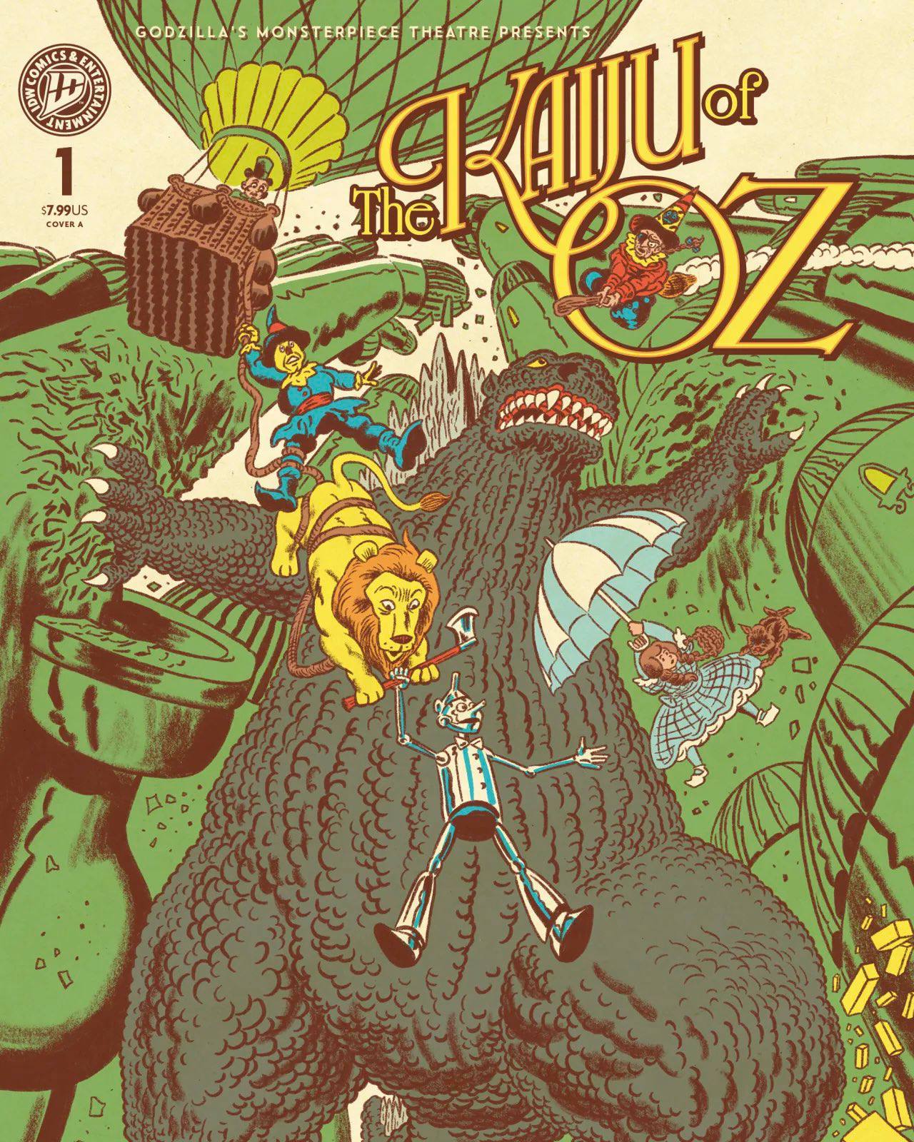 GODZILLA'S MONSTERPIECE THEATRE PRESENTS 37.9915 COVER A ME itt И if