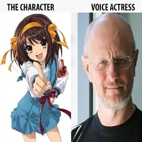 THE CHARACTER VOICE ACTRESS A A} у 4 7