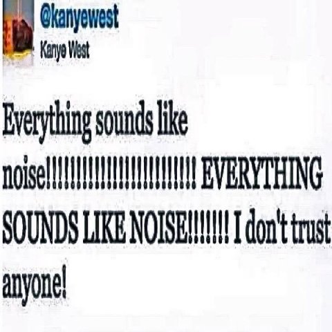 sounds lke EVERYTHING SOUNDS LIKE I don't trust anyone