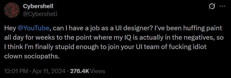 Cybershell Неу сап Пауе ajob as a designer? I've been huffing paint all day for weeks to the point where my [О is actually in the negatives, so think finally stupid enough to join your team of fucking