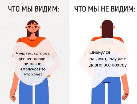 ЧТО МЫ ВИДИМ: ЧТО МЫ НЕ ВИДИМ: a Человек, который шизнулся уверенно идет наглухо, ему уже пежизни давно всё похеру и получает то, что хочет aff 4