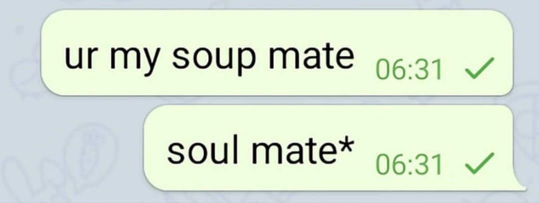 my soup mate soul тае*
