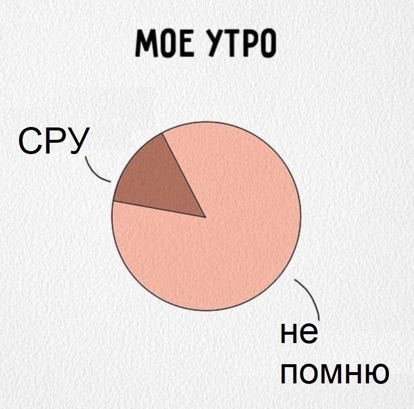 МОЕ УТРО СРУ не ПОМНЮ