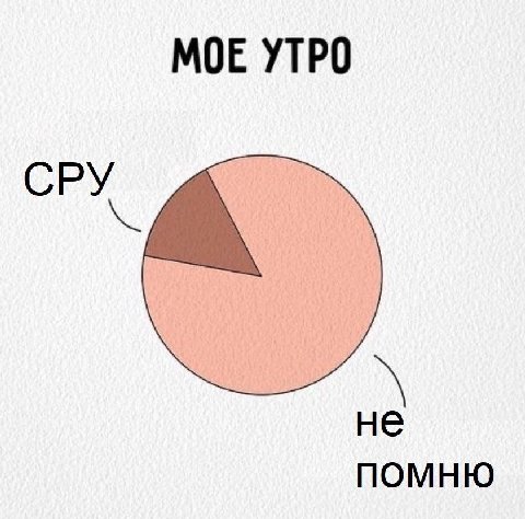 МОЕ УТРО СРУ не ПОМНЮ