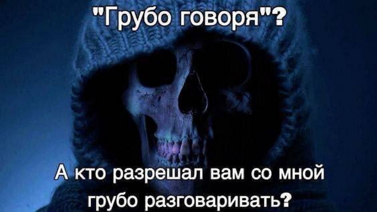 "Грубо говоря"? А кто разрешал вам мной грубо разговаривать?
