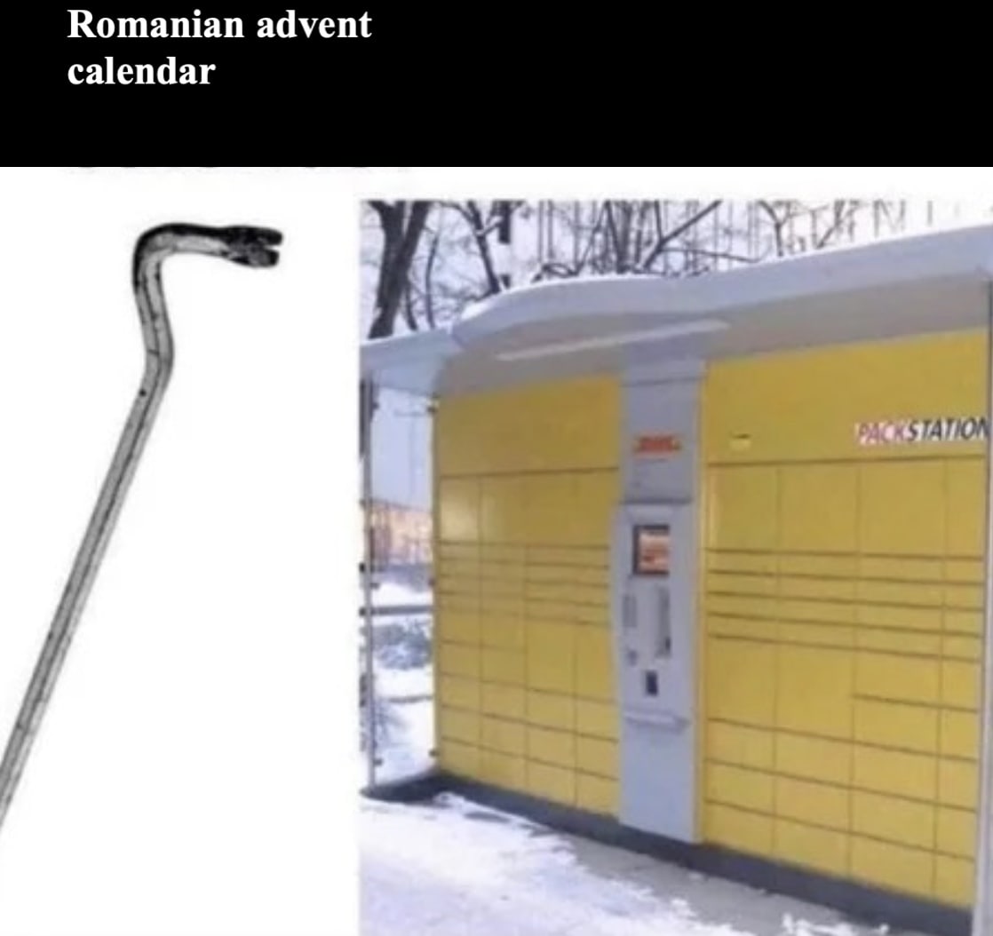 Romanian advent calendar STATION