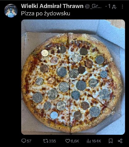 Wielki Admirat Thrawn Pizza zydowsku у 2