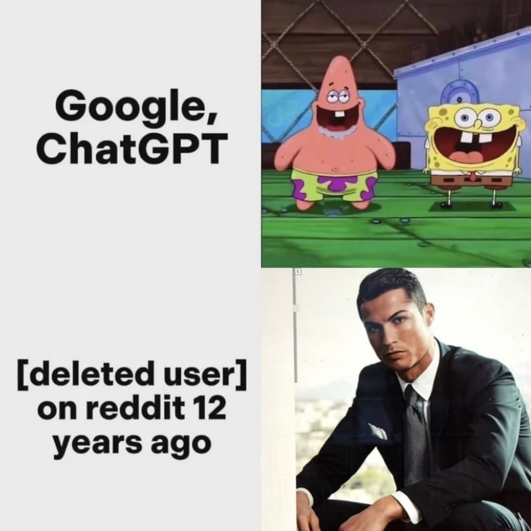 Google, (A ChatGPT [deleted user] on reddit 12 years ago