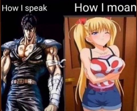 How speak How moan