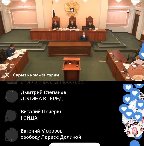 a 4 Скрыть комментарии Дмитрий Степанов ДОЛИНА ВПЕРЕД ane Виталий Печёрин ГОЙДА Евгений Морозов свободу Ларисе Долиной
