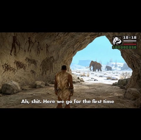 shit. Here we for the first time