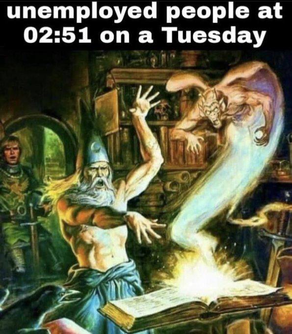 unemployed people at 02:51 on a Tuesday 4