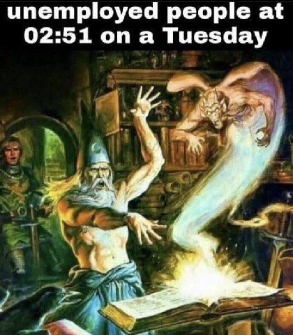unemployed people at 02:51 on a Tuesday 4
