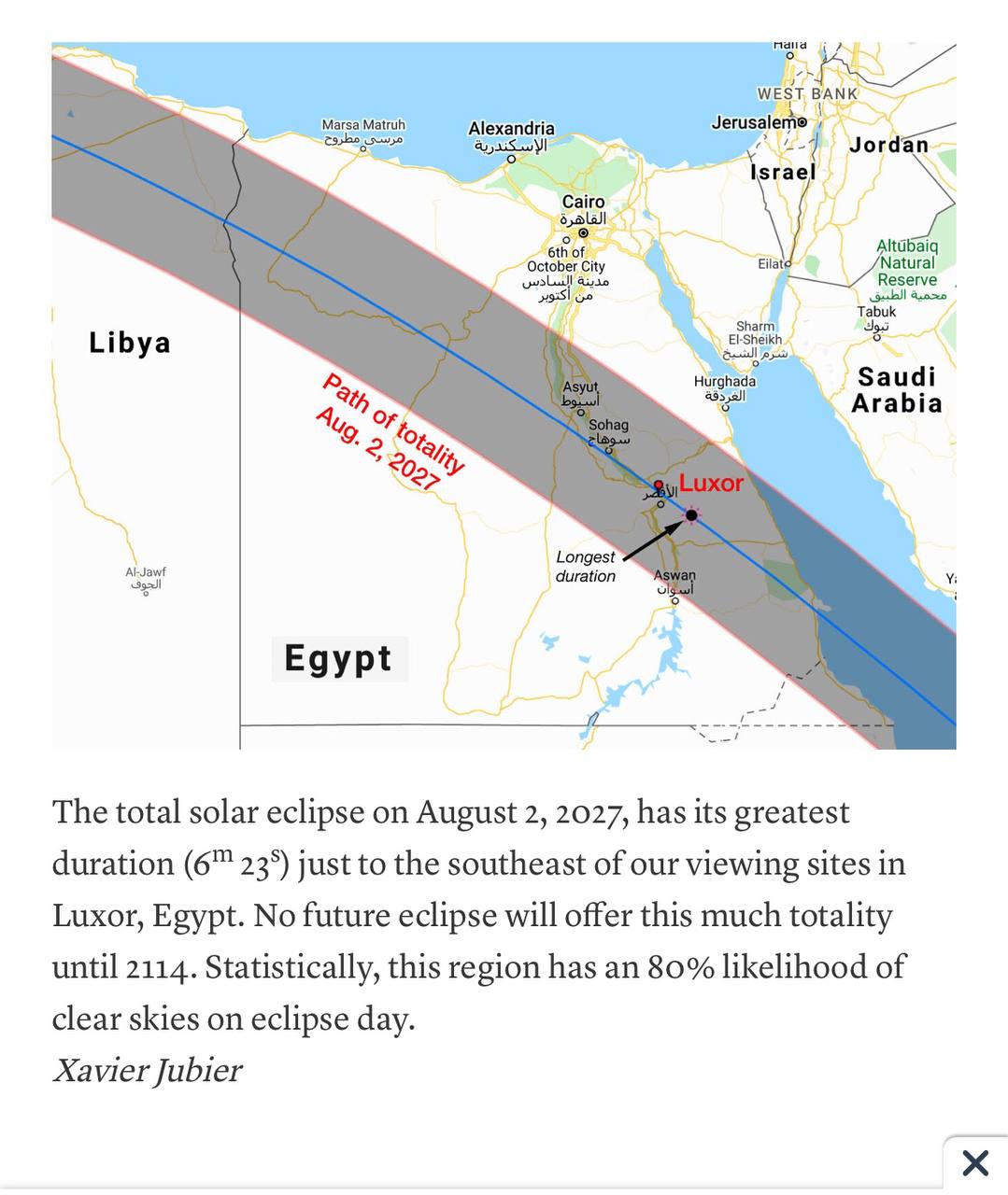 see yall in Luxor on aug 2, 2027