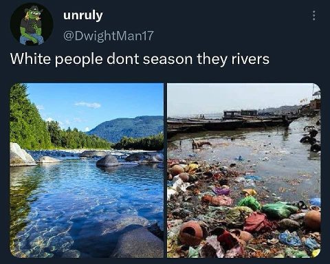 unruly White people dont season they rivers