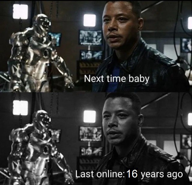 Next time baby Last years
