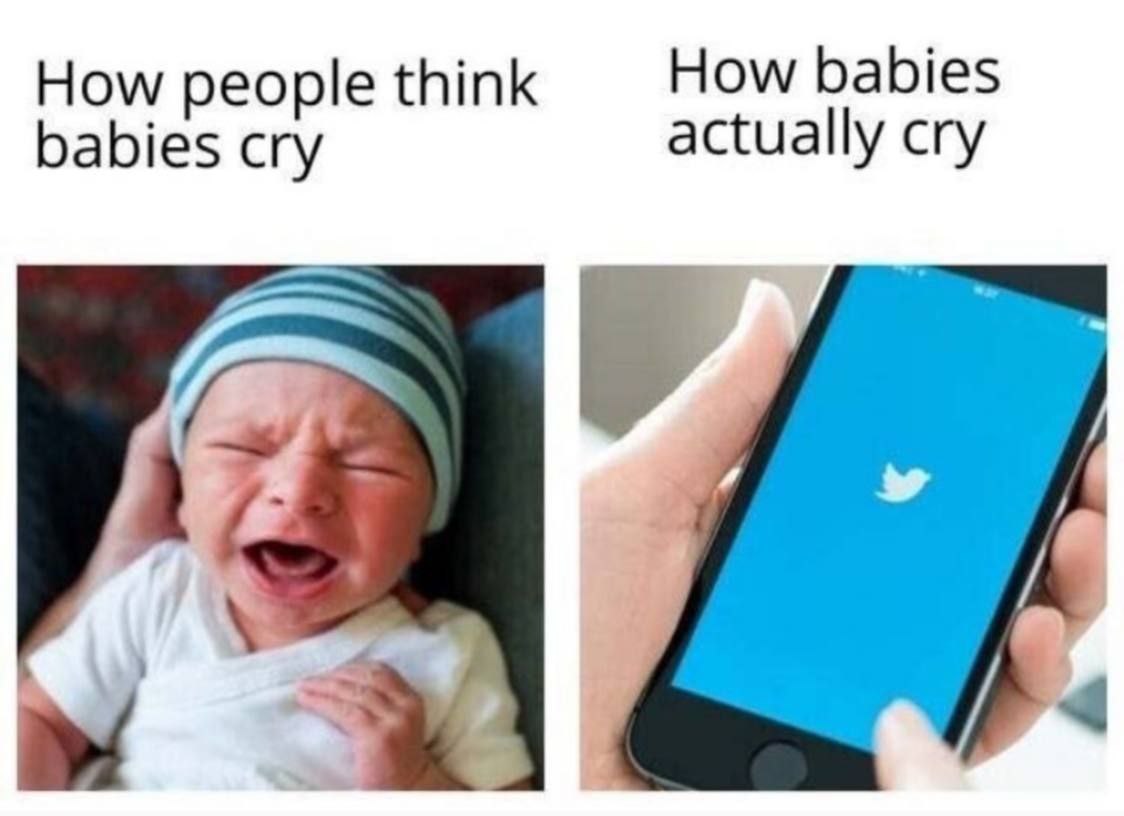 How people think How babies babies cry actually cry
