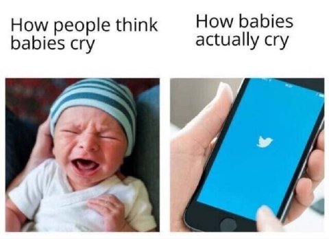 How people think How babies babies cry actually cry