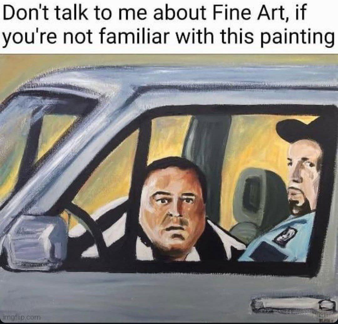 Don't talk to me about Fine Art, if you're not familiar with this painting