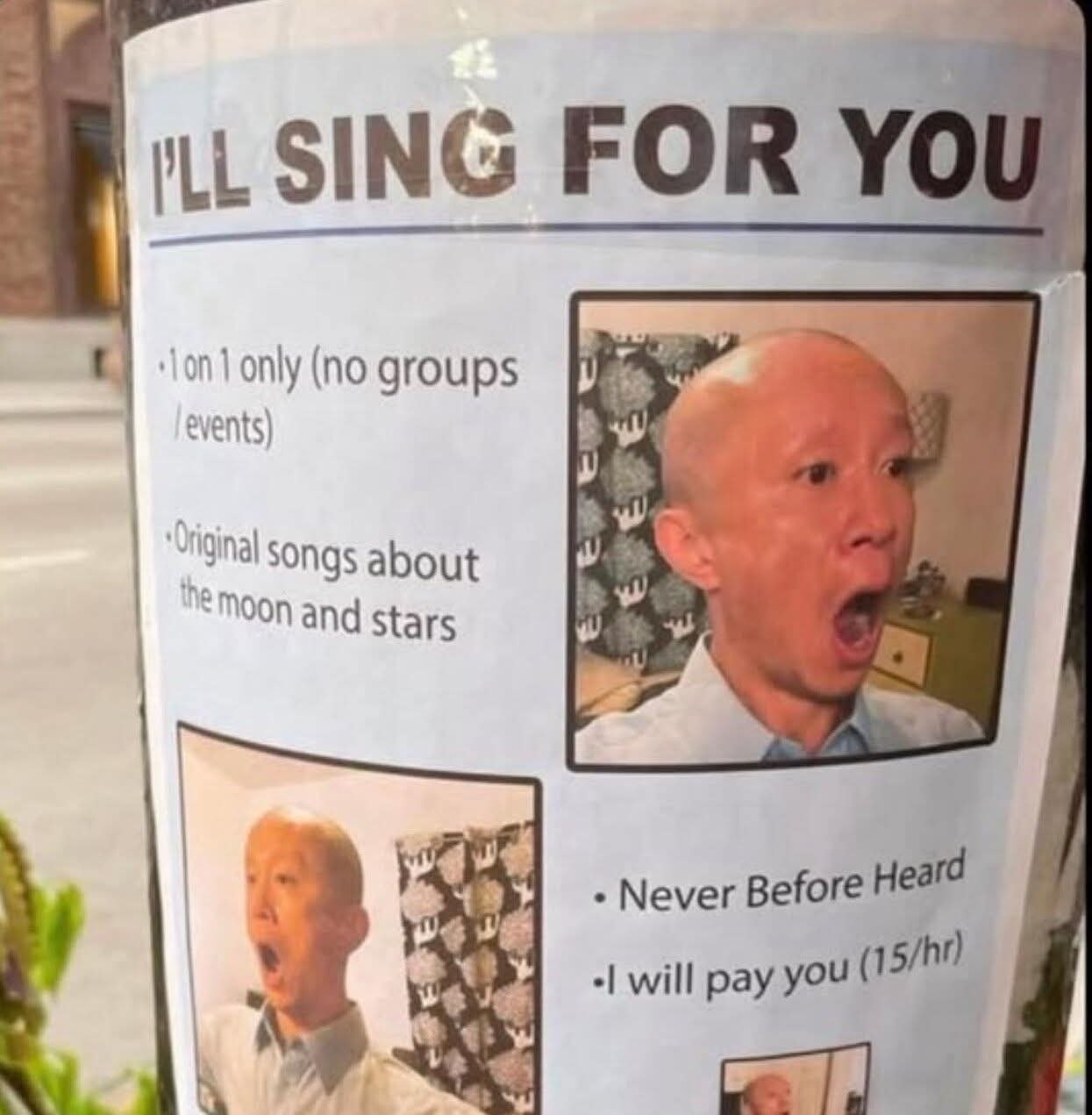 FOR only (по groups nts} Nal songs about and stars Never Before Heard will pay you