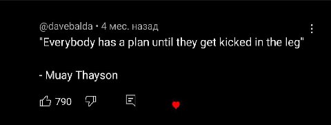 4 мес. назад "Everybody has a plan until they get kicked in the leg’ Muay Thayson о 790