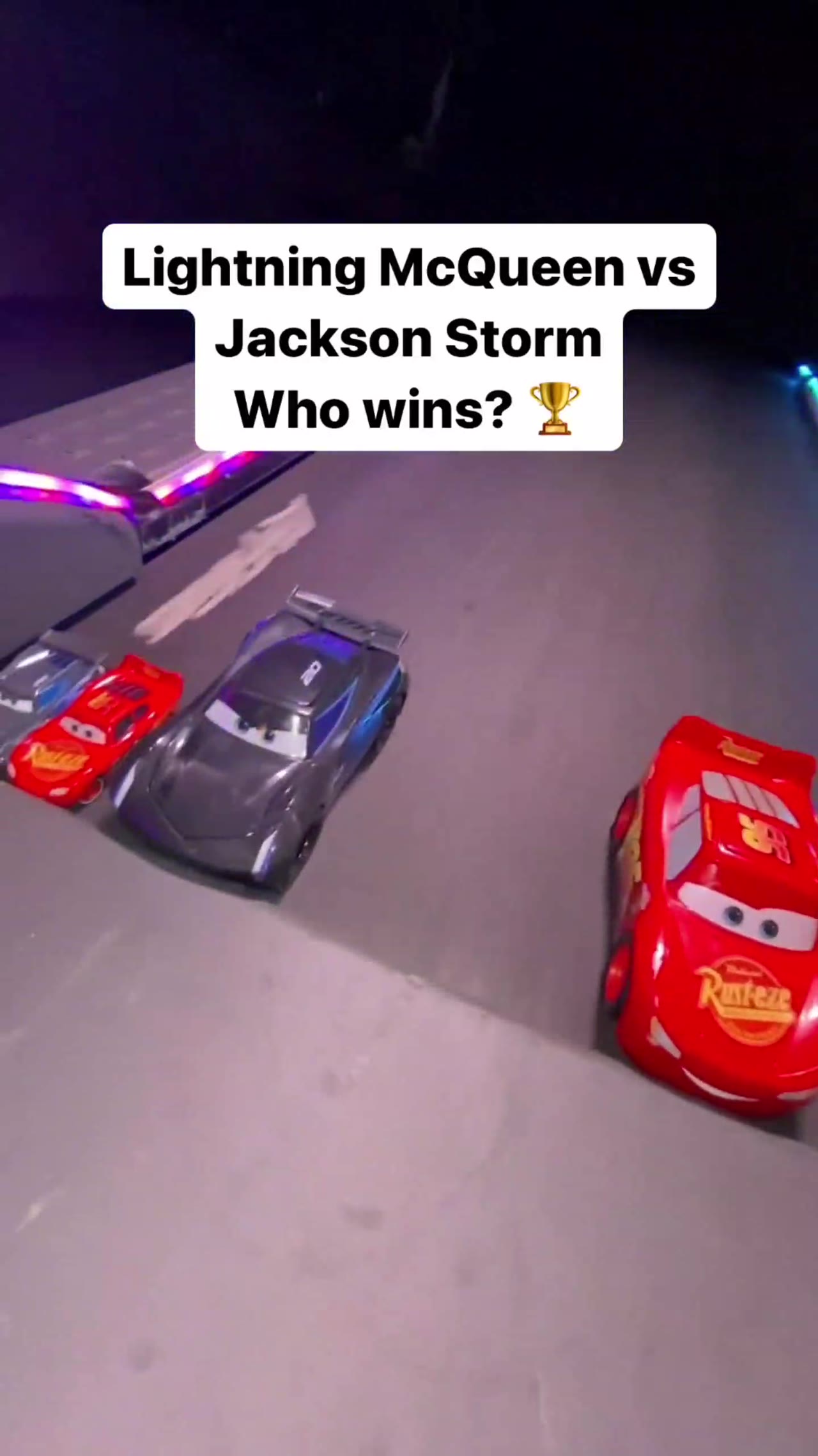Lightning McQueen vs | Jackson Storm