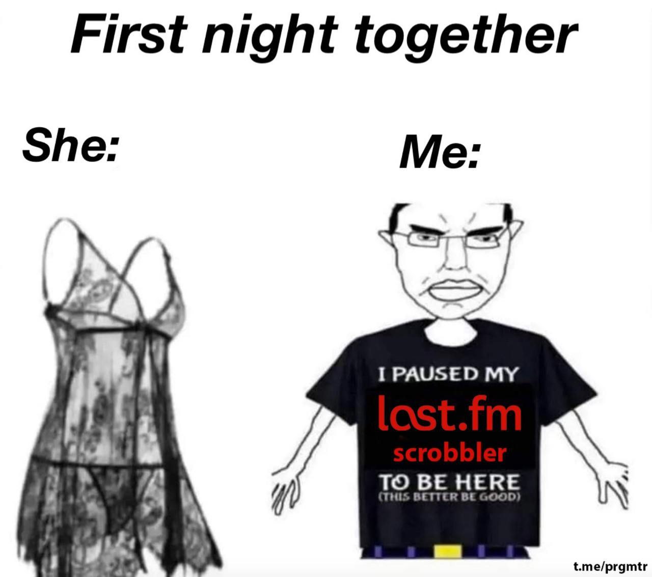 First night together She: Me: 2 I PAUSED MY t.me/prgmt