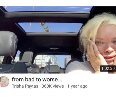 A me from bad to worse... Trisha Paytas views 1 year ago