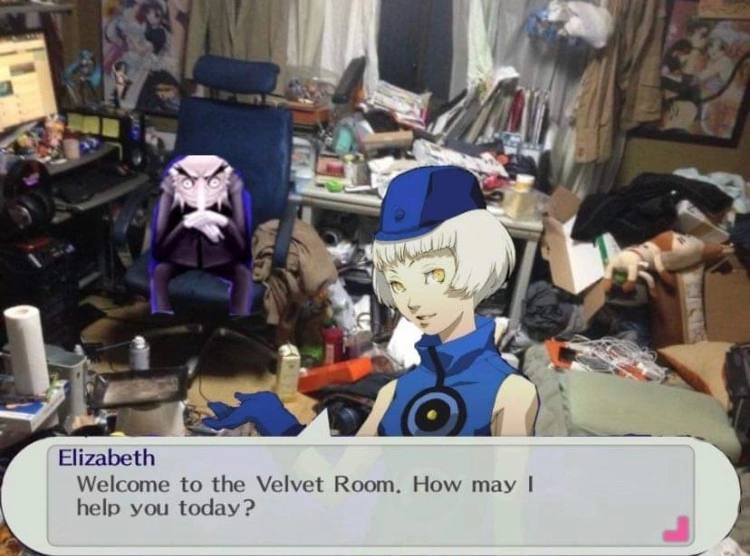 4 ‘a Elizabeth Welcome to the Velvet Room. How may help you today