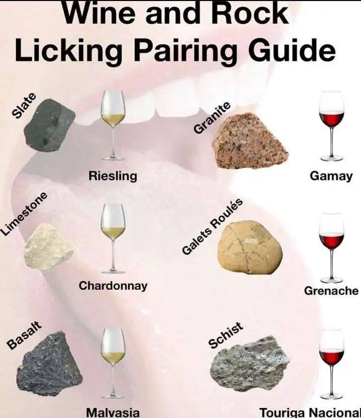 Wine and Rock a Licking Pairing Guide 5 2 Riesling Gamay У Chardonnay 52 45: Malvasia Touriaa