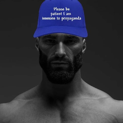 Please be patient immune to propaganda