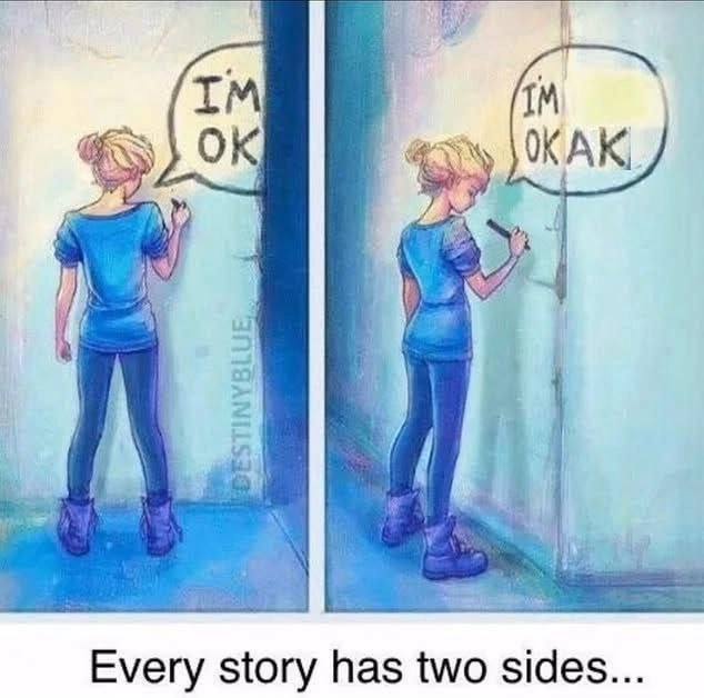 КАК и i Every story has two