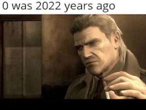 О was 2022 years ago