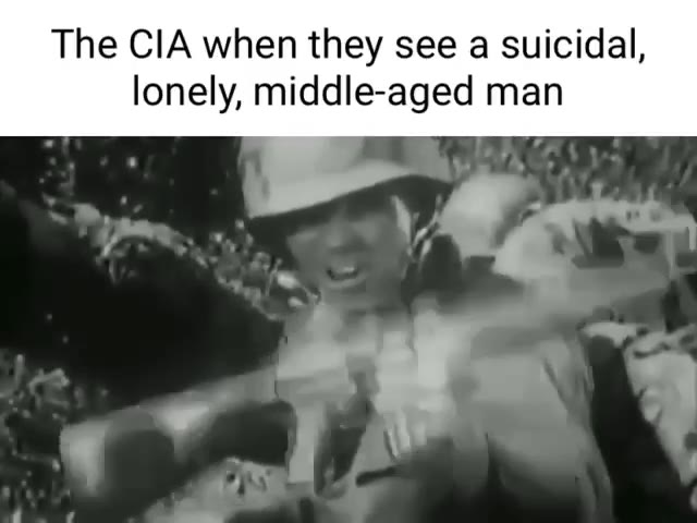 lonely, middle-aged man